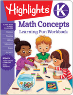 Book cover for Kindergarten Math Concepts