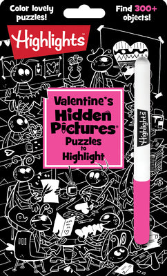 Book cover for Valentine's Hidden Pictures Puzzles to Highlight