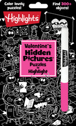 Book cover for Valentine's Hidden Pictures Puzzles to Highlight