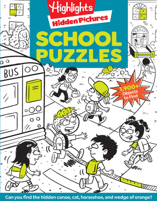 Book cover for School Puzzles