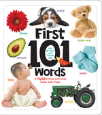 Book cover for First 101 Words: A Highlights Hide-And-Seek Book with Flaps