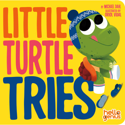 Book cover for Little Turtle Tries