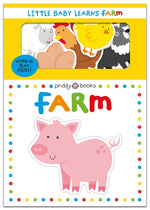 Book cover for Little Baby Learns: Farm