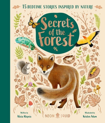 Book cover for Secrets of the Forest: 15 Bedtime Stories Inspired by Nature
