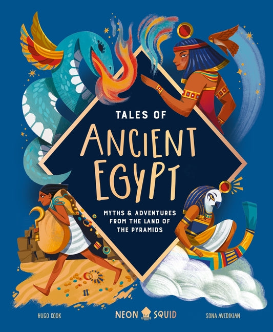 Book cover for Tales of Ancient Egypt: Myths & Adventures from the Land of the Pyramids