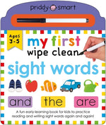 Book cover for My First Wipe Clean Sight Words