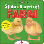 Book cover for Farm (Slide & Surprise!): Pull the Tabs for a Fun Farm Surprise