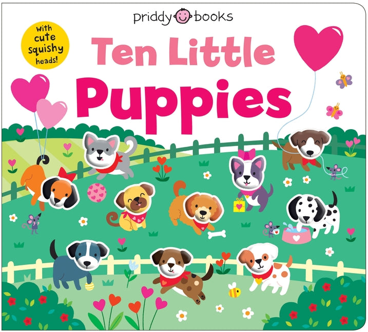 Book cover for Ten Little Puppies (Little Squishies)
