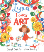 Book cover for Luna Loves Art