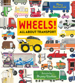 Book cover for Wheels! All about Transport
