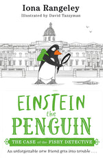 Book cover for Einstein the Penguin: The Case of the Fishy Detective