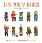 Book cover for Ten Purim Bears: A Counting Book for Purim
