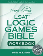 Book cover for Powerscore LSAT Logic Games Bible Workbook