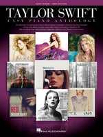 Book cover for Taylor Swift Easy Piano Anthology - 2nd Edition: Easy-Level Song Arrangements with Lyrics
