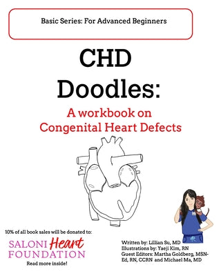 Book cover for CHD Doodles: A Workbook on Congenital Heart Defects
