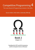 Book cover for Competitive Programming 4 - Book 2: The Lower Bound of Programming Contests in the 2020s