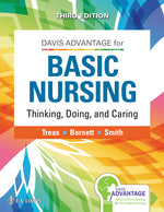Book cover for Davis Advantage for Basic Nursing: Thinking, Doing, and Caring: Thinking, Doing, and Caring