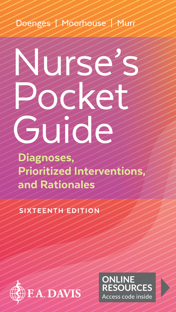 Book cover for Nurse's Pocket Guide: Diagnoses, Prioritized Interventions, and Rationales