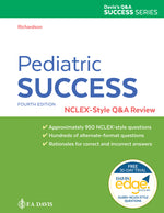 Book cover for Pediatric Success: Nclex(r)-Style Q&A Review