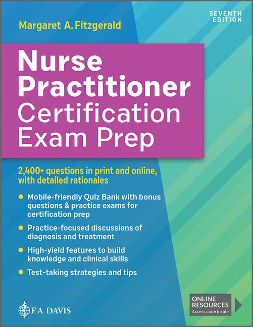 Book cover for Nurse Practitioner Certification Exam Prep