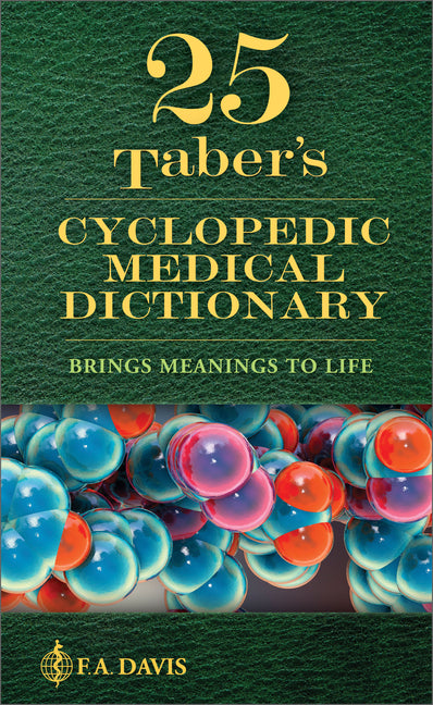 Book cover for Taber's Cyclopedic Medical Dictionary (Twenty Fifth)