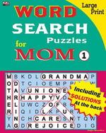 Book cover for WORD SEARCH Puzzles for MOM