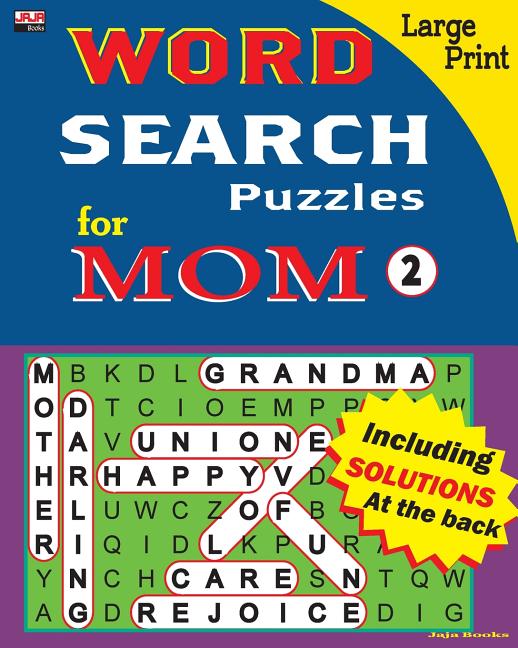 Book cover for WORD SEARCH Puzzles for MOM