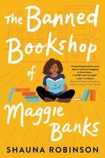 Book cover for The Banned Bookshop of Maggie Banks