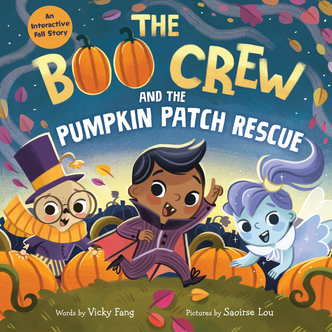 Book cover for Boo Crew and the Pumpkin Patch Rescue