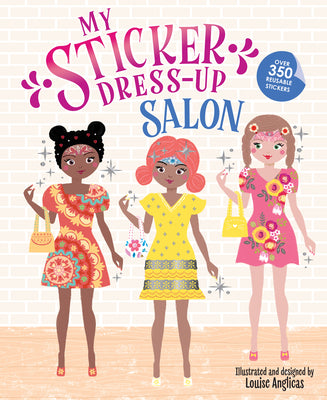 Book cover for My Sticker Dress-Up: Salon