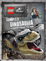 Book cover for Lego(r) Jurassic World(tm) Complete Dinosauria: A Jurassic Explorer Field Guide