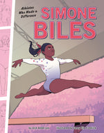 Book cover for Simone Biles: Athletes Who Made a Difference
