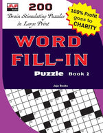 Book cover for WORD FILL-IN Puzzle Book 2