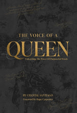 Book cover for Voice Of A Queen: Unleashing The Power Of Purposeful Words