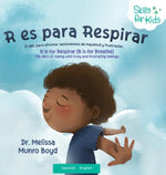 Book cover for R es para Respirar: El ABC para afrontar sentimientos de inquietud y frustración: El abecedario para manejar los sentimientos irritables y frustrantes