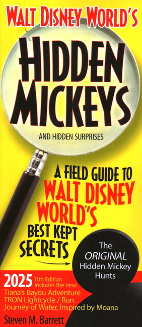 Book cover for Walt Disney World's Hidden Mickeys and Hidden Surprises: A Field Guide to Walt Disney World's Best Kept Secrets