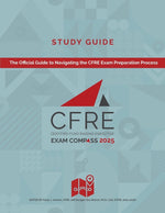 Book cover for CFRE Exam Compass Study Guide 2025