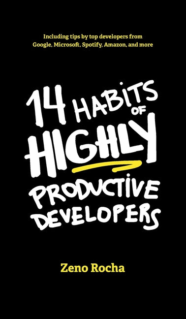 Book cover for 14 Habits of Highly Productive Developers