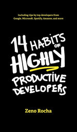 Book cover for 14 Habits of Highly Productive Developers