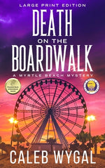Book cover for Death on the Boardwalk