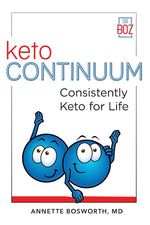 Book cover for ketoCONTINUUM Consistently Keto For Life