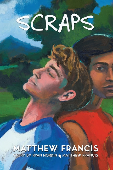 Book cover for Scraps: A Gay Skateboarding Romance Novel