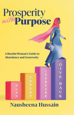 Book cover for Prosperity with Purpose: A Muslim Woman's Guide to Abundance and Generosity