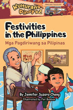 Book cover for Festivities in the Philippines (Mga Pagdiriwang sa Pilipinas)