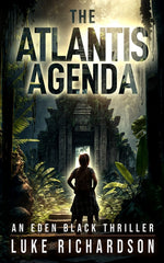 Book cover for Atlantis Agenda: A pulse-pounding archaeological thriller (Eden Black book 3)