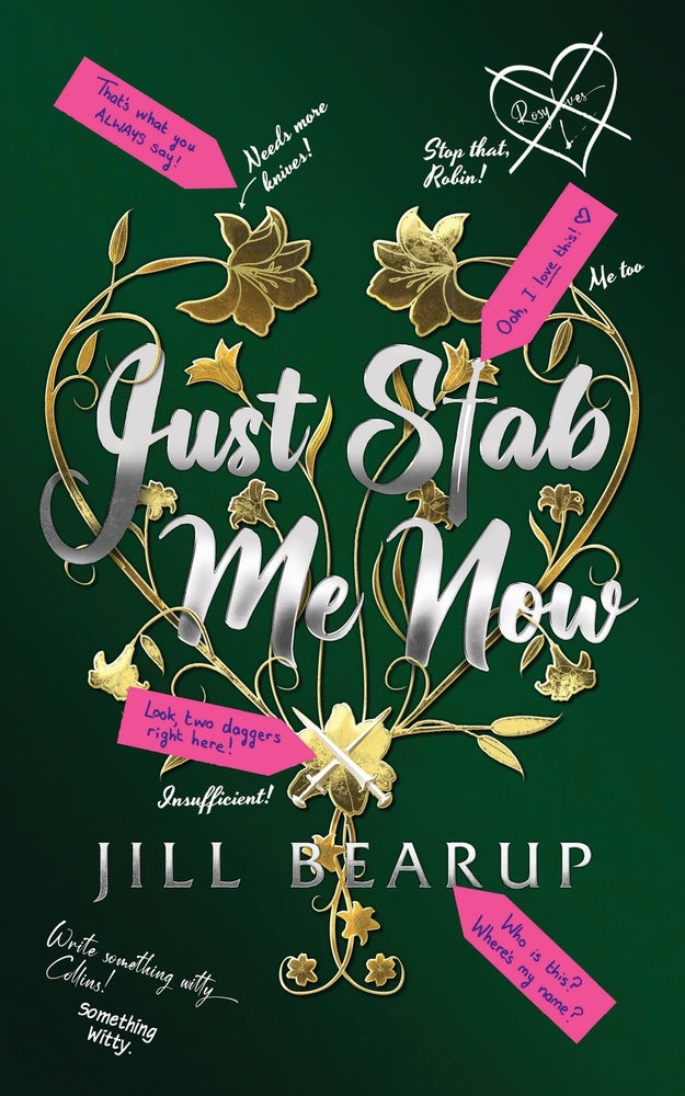 Book cover for Just Stab Me Now