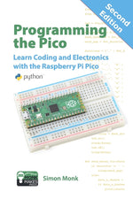 Book cover for Programming the Pico: Learn Coding and Electronics with the Raspberry Pi Pico