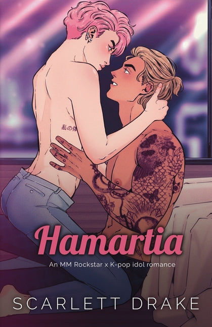 Book cover for Hamartia (Special Edition): An MM Rockstar x K-Pop idol romance