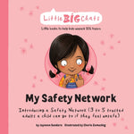 Book cover for My Safety Network: Introducing a Safety Network (3 to 5 trusted adults a child can go to if they feel unsafe)