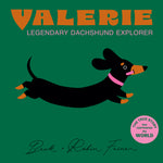 Book cover for Valerie - The Legendary Dachshund Explorer